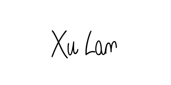 How to Draw Xu Lan signature style? Angelique-Rose-font-FFP is a latest design signature styles for name Xu Lan. Xu Lan signature style 5 images and pictures png