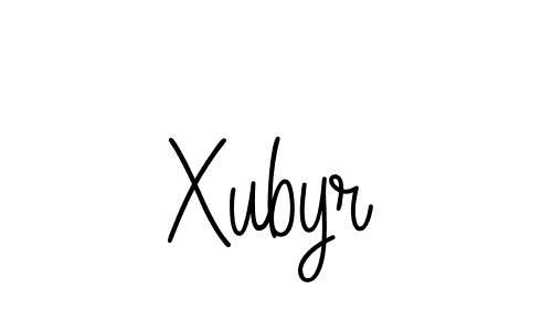 The best way (Angelique-Rose-font-FFP) to make a short signature is to pick only two or three words in your name. The name Xubyr include a total of six letters. For converting this name. Xubyr signature style 5 images and pictures png