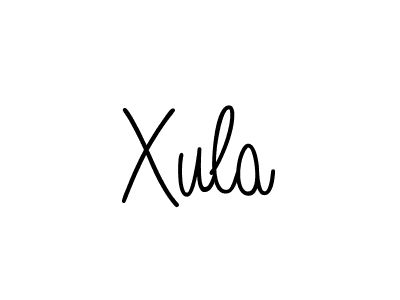Use a signature maker to create a handwritten signature online. With this signature software, you can design (Angelique-Rose-font-FFP) your own signature for name Xula. Xula signature style 5 images and pictures png