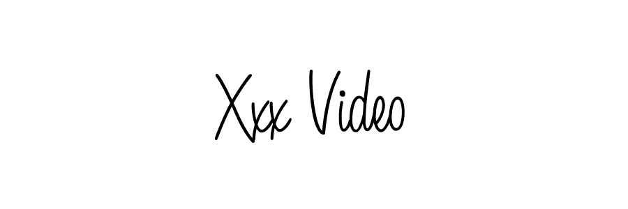 Design your own signature with our free online signature maker. With this signature software, you can create a handwritten (Angelique-Rose-font-FFP) signature for name Xxx Video. Xxx Video signature style 5 images and pictures png