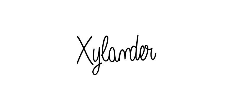 Create a beautiful signature design for name Xylander. With this signature (Angelique-Rose-font-FFP) fonts, you can make a handwritten signature for free. Xylander signature style 5 images and pictures png