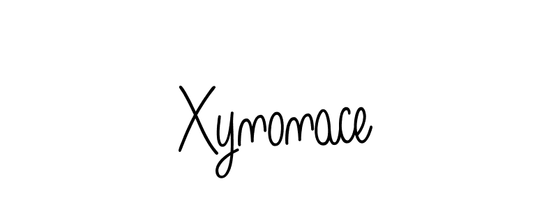 How to make Xynonace signature? Angelique-Rose-font-FFP is a professional autograph style. Create handwritten signature for Xynonace name. Xynonace signature style 5 images and pictures png