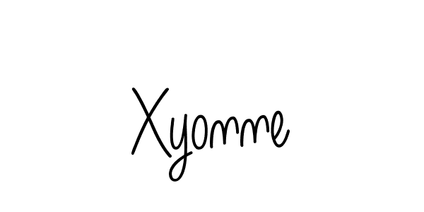 Also You can easily find your signature by using the search form. We will create Xyonne name handwritten signature images for you free of cost using Angelique-Rose-font-FFP sign style. Xyonne signature style 5 images and pictures png