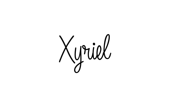Angelique-Rose-font-FFP is a professional signature style that is perfect for those who want to add a touch of class to their signature. It is also a great choice for those who want to make their signature more unique. Get Xyriel name to fancy signature for free. Xyriel signature style 5 images and pictures png