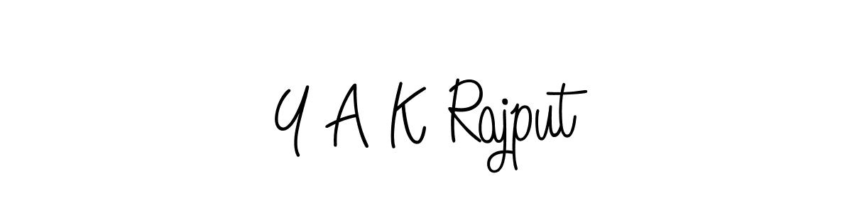 Check out images of Autograph of Y A K Rajput name. Actor Y A K Rajput Signature Style. Angelique-Rose-font-FFP is a professional sign style online. Y A K Rajput signature style 5 images and pictures png