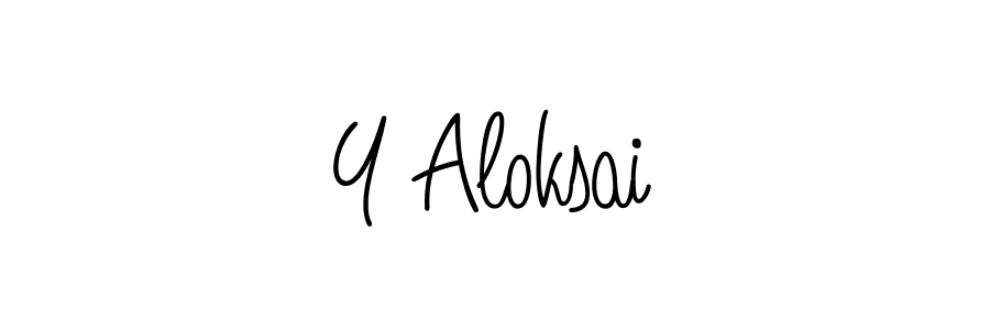 Once you've used our free online signature maker to create your best signature Angelique-Rose-font-FFP style, it's time to enjoy all of the benefits that Y Aloksai name signing documents. Y Aloksai signature style 5 images and pictures png