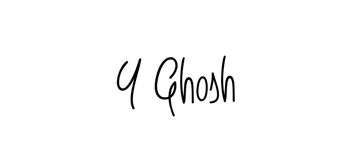 Best and Professional Signature Style for Y Ghosh. Angelique-Rose-font-FFP Best Signature Style Collection. Y Ghosh signature style 5 images and pictures png