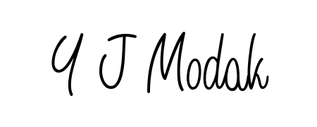 A dynamic signature style for Y J Modak using Angelique-Rose-font-FFP script. Designed to look authentic, handwritten, and professional. Y J Modak signature style 5 images and pictures png