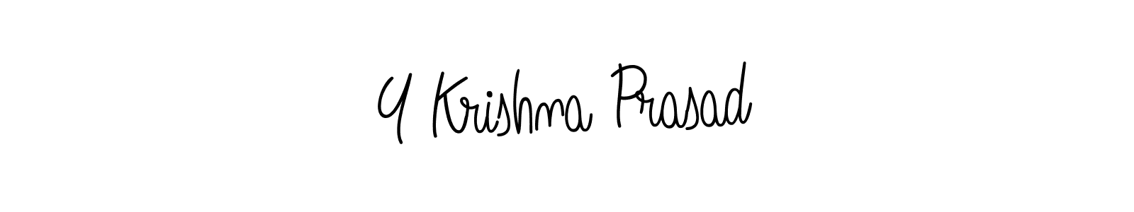 This is the best signature style for the Y Krishna Prasad name. Also you like these signature font (Angelique-Rose-font-FFP). Mix name signature. Y Krishna Prasad signature style 5 images and pictures png