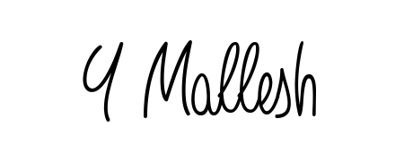The Angelique-Rose-font-FFP font transforms the name Y Mallesh into an executive sign with sharp precision and distinguished character. Y Mallesh signature style 5 images and pictures png