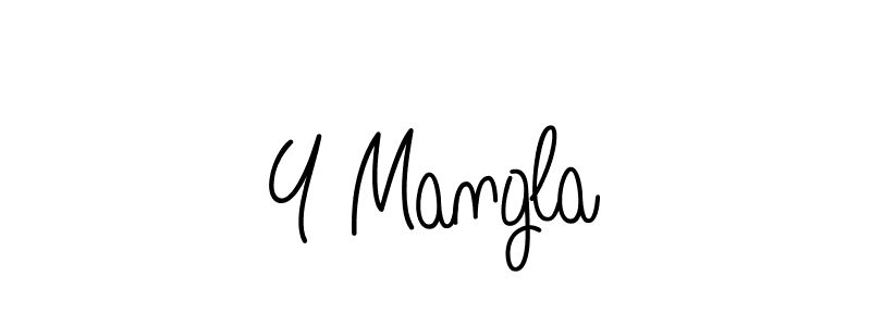 Angelique-Rose-font-FFP is a professional signature style that is perfect for those who want to add a touch of class to their signature. It is also a great choice for those who want to make their signature more unique. Get Y Mangla name to fancy signature for free. Y Mangla signature style 5 images and pictures png