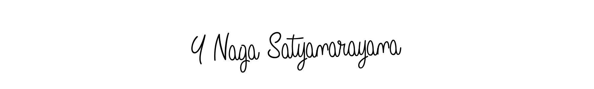 Also we have Y Naga Satyanarayana name is the best signature style. Create professional handwritten signature collection using Angelique-Rose-font-FFP autograph style. Y Naga Satyanarayana signature style 5 images and pictures png