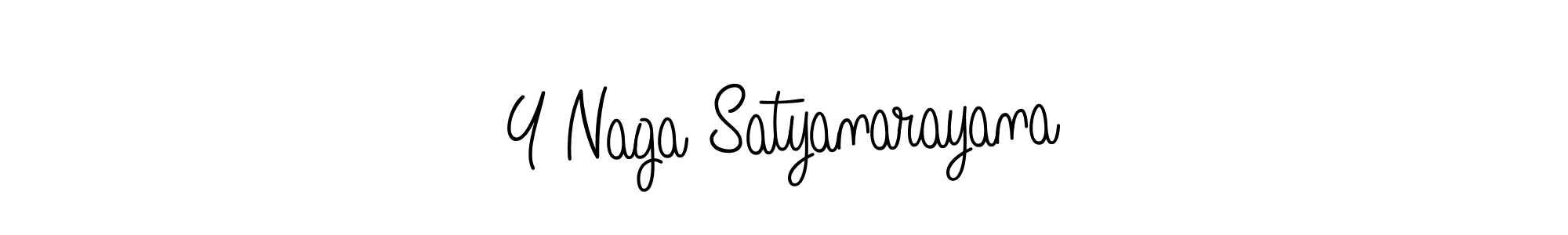 Also we have Y Naga Satyanarayana name is the best signature style. Create professional handwritten signature collection using Angelique-Rose-font-FFP autograph style. Y Naga Satyanarayana signature style 5 images and pictures png