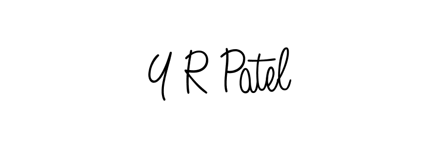 Similarly Angelique-Rose-font-FFP is the best handwritten signature design. Signature creator online .You can use it as an online autograph creator for name Y R Patel. Y R Patel signature style 5 images and pictures png