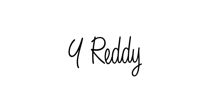 Best and Professional Signature Style for Y Reddy. Angelique-Rose-font-FFP Best Signature Style Collection. Y Reddy signature style 5 images and pictures png