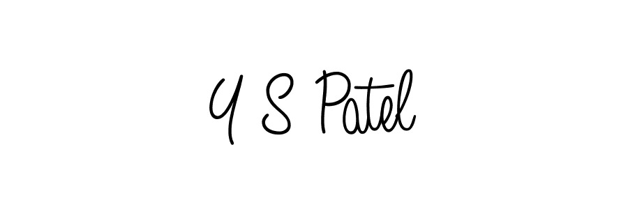 Similarly Angelique-Rose-font-FFP is the best handwritten signature design. Signature creator online .You can use it as an online autograph creator for name Y S Patel. Y S Patel signature style 5 images and pictures png