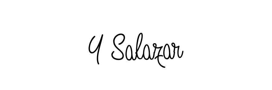 Make a short Y Salazar signature style. Manage your documents anywhere anytime using Angelique-Rose-font-FFP. Create and add eSignatures, submit forms, share and send files easily. Y Salazar signature style 5 images and pictures png