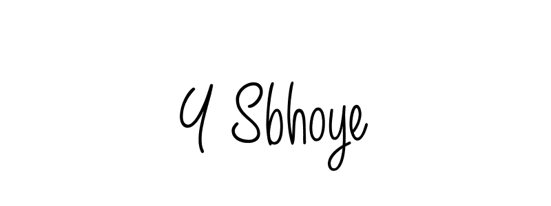 if you are searching for the best signature style for your name Y Sbhoye. so please give up your signature search. here we have designed multiple signature styles  using Angelique-Rose-font-FFP. Y Sbhoye signature style 5 images and pictures png