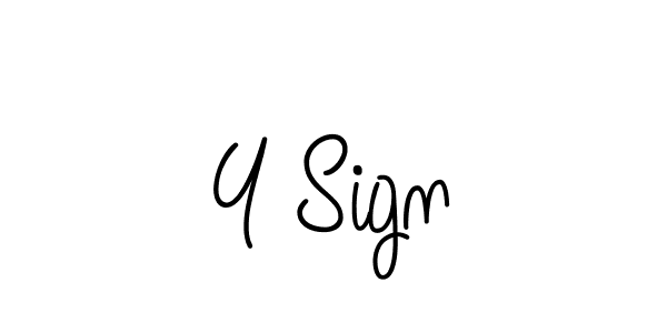 How to make Y Sign signature? Angelique-Rose-font-FFP is a professional autograph style. Create handwritten signature for Y Sign name. Y Sign signature style 5 images and pictures png