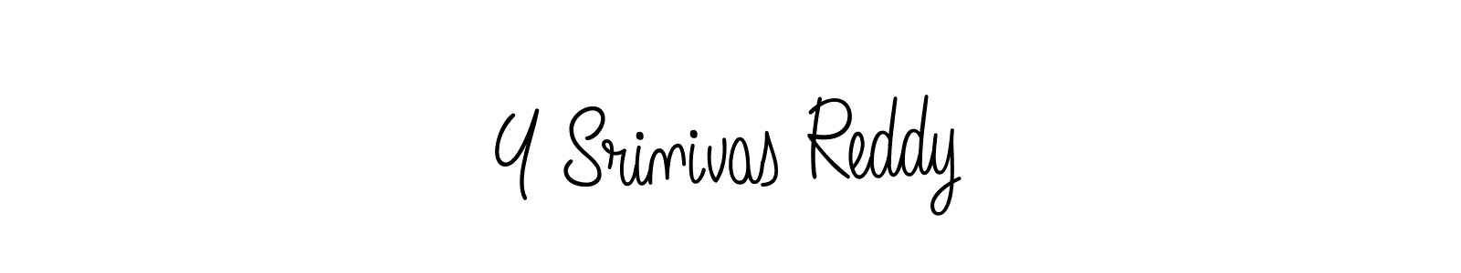 Make a beautiful signature design for name Y Srinivas Reddy. Use this online signature maker to create a handwritten signature for free. Y Srinivas Reddy signature style 5 images and pictures png