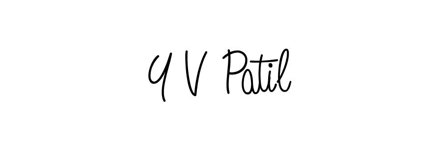 Here are the top 10 professional signature styles for the name Y V Patil. These are the best autograph styles you can use for your name. Y V Patil signature style 5 images and pictures png