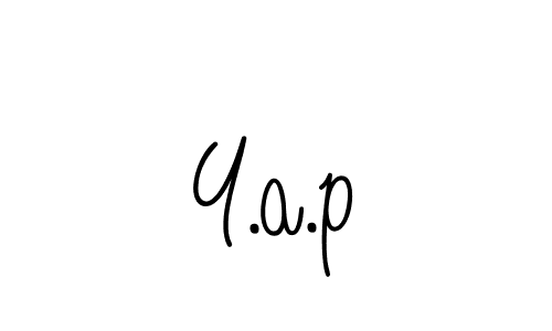 Make a beautiful signature design for name Y.a.p. Use this online signature maker to create a handwritten signature for free. Y.a.p signature style 5 images and pictures png