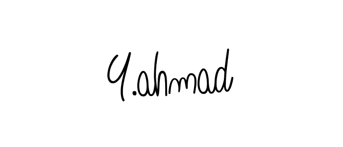 Also You can easily find your signature by using the search form. We will create Y.ahmad name handwritten signature images for you free of cost using Angelique-Rose-font-FFP sign style. Y.ahmad signature style 5 images and pictures png