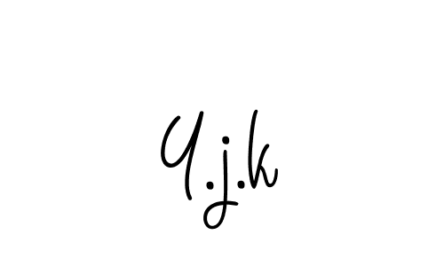 You can use this online signature creator to create a handwritten signature for the name Y.j.k. This is the best online autograph maker. Y.j.k signature style 5 images and pictures png