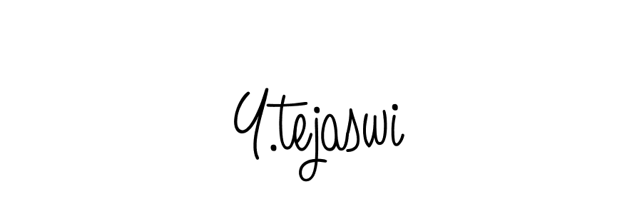 Best and Professional Signature Style for Y.tejaswi. Angelique-Rose-font-FFP Best Signature Style Collection. Y.tejaswi signature style 5 images and pictures png