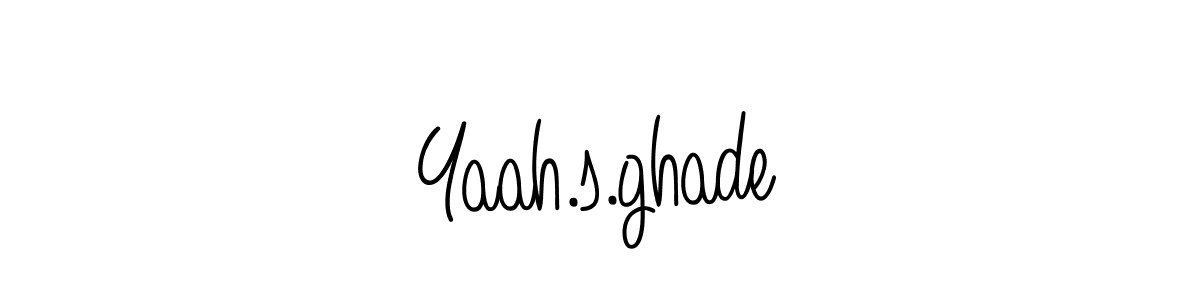Make a short Yaah.s.ghade signature style. Manage your documents anywhere anytime using Angelique-Rose-font-FFP. Create and add eSignatures, submit forms, share and send files easily. Yaah.s.ghade signature style 5 images and pictures png