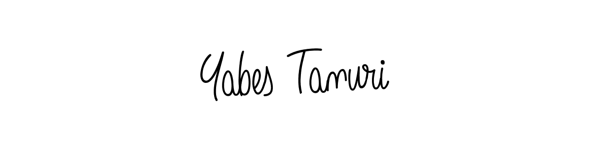 Here are the top 10 professional signature styles for the name Yabes Tanuri. These are the best autograph styles you can use for your name. Yabes Tanuri signature style 5 images and pictures png