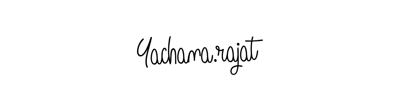 Best and Professional Signature Style for Yachana.rajat. Angelique-Rose-font-FFP Best Signature Style Collection. Yachana.rajat signature style 5 images and pictures png