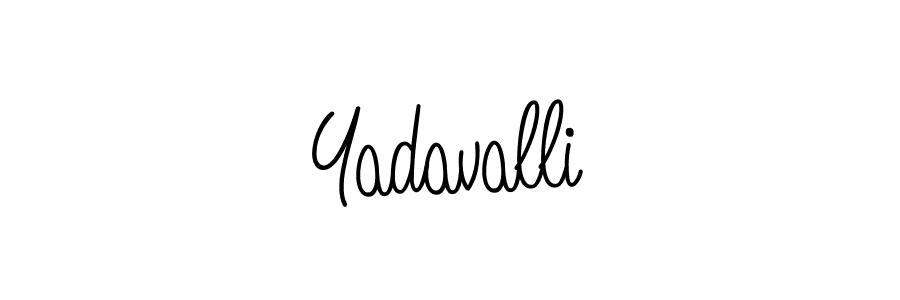 if you are searching for the best signature style for your name Yadavalli. so please give up your signature search. here we have designed multiple signature styles  using Angelique-Rose-font-FFP. Yadavalli signature style 5 images and pictures png