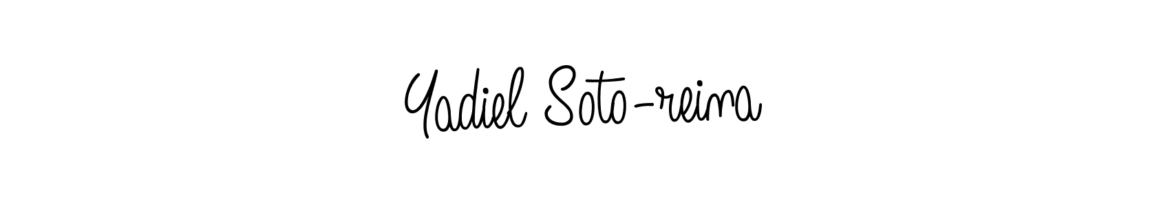 Make a beautiful signature design for name Yadiel Soto-reina. Use this online signature maker to create a handwritten signature for free. Yadiel Soto-reina signature style 5 images and pictures png