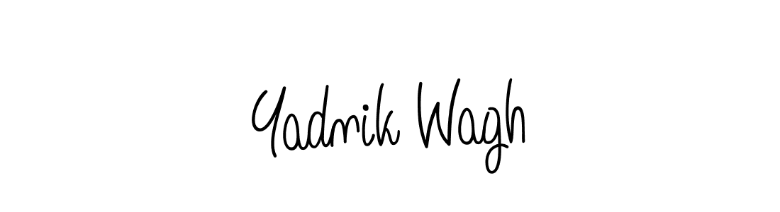 You can use this online signature creator to create a handwritten signature for the name Yadnik Wagh. This is the best online autograph maker. Yadnik Wagh signature style 5 images and pictures png