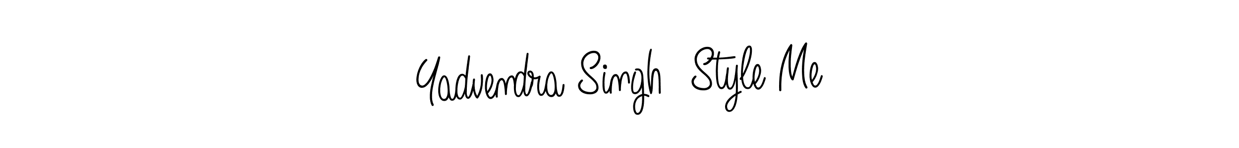 if you are searching for the best signature style for your name Yadvendra Singh  Style Me. so please give up your signature search. here we have designed multiple signature styles  using Angelique-Rose-font-FFP. Yadvendra Singh  Style Me signature style 5 images and pictures png