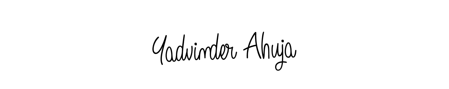 It looks lik you need a new signature style for name Yadvinder Ahuja. Design unique handwritten (Angelique-Rose-font-FFP) signature with our free signature maker in just a few clicks. Yadvinder Ahuja signature style 5 images and pictures png