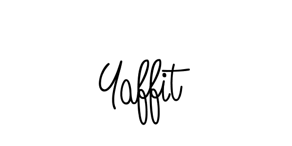 How to make Yaffit name signature. Use Angelique-Rose-font-FFP style for creating short signs online. This is the latest handwritten sign. Yaffit signature style 5 images and pictures png