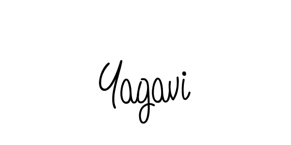 The best way (Angelique-Rose-font-FFP) to make a short signature is to pick only two or three words in your name. The name Yagavi include a total of six letters. For converting this name. Yagavi signature style 5 images and pictures png