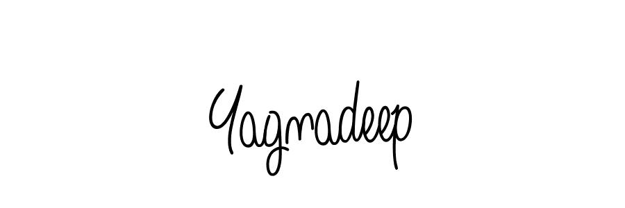 How to make Yagnadeep signature? Angelique-Rose-font-FFP is a professional autograph style. Create handwritten signature for Yagnadeep name. Yagnadeep signature style 5 images and pictures png