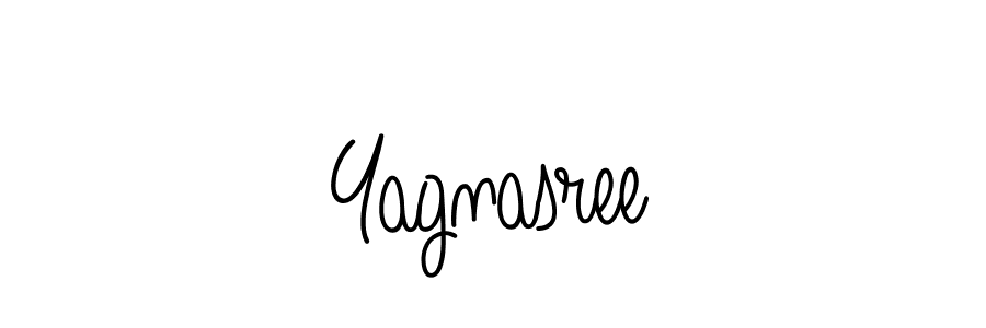 Design your own signature with our free online signature maker. With this signature software, you can create a handwritten (Angelique-Rose-font-FFP) signature for name Yagnasree. Yagnasree signature style 5 images and pictures png