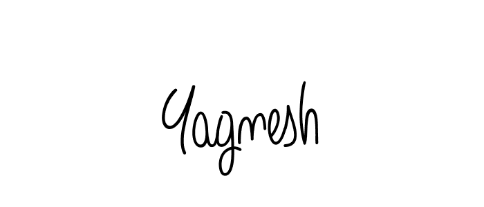 Make a beautiful signature design for name Yagnesh. Use this online signature maker to create a handwritten signature for free. Yagnesh signature style 5 images and pictures png