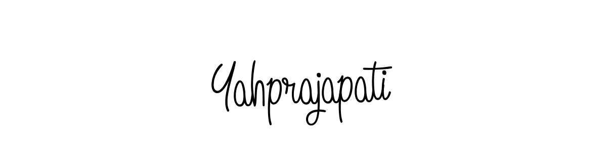 How to Draw Yahprajapati signature style? Angelique-Rose-font-FFP is a latest design signature styles for name Yahprajapati. Yahprajapati signature style 5 images and pictures png
