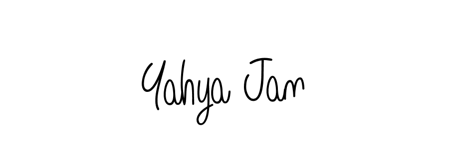 Also we have Yahya Jan name is the best signature style. Create professional handwritten signature collection using Angelique-Rose-font-FFP autograph style. Yahya Jan signature style 5 images and pictures png