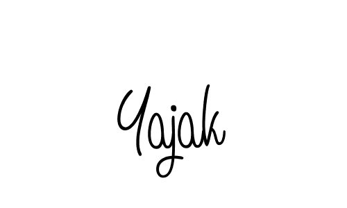 How to make Yajak signature? Angelique-Rose-font-FFP is a professional autograph style. Create handwritten signature for Yajak name. Yajak signature style 5 images and pictures png