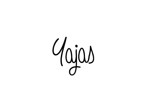 How to make Yajas signature? Angelique-Rose-font-FFP is a professional autograph style. Create handwritten signature for Yajas name. Yajas signature style 5 images and pictures png