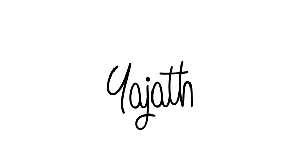 How to Draw Yajath signature style? Angelique-Rose-font-FFP is a latest design signature styles for name Yajath. Yajath signature style 5 images and pictures png