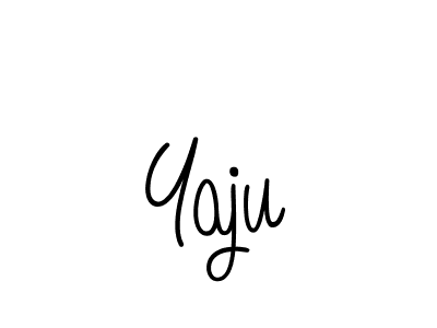 The best way (Angelique-Rose-font-FFP) to make a short signature is to pick only two or three words in your name. The name Yaju include a total of six letters. For converting this name. Yaju signature style 5 images and pictures png