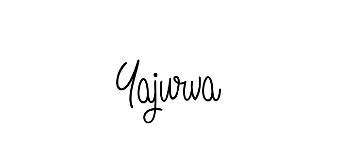 Make a beautiful signature design for name Yajurva. With this signature (Angelique-Rose-font-FFP) style, you can create a handwritten signature for free. Yajurva signature style 5 images and pictures png