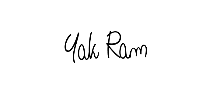 Make a beautiful signature design for name Yak Ram. Use this online signature maker to create a handwritten signature for free. Yak Ram signature style 5 images and pictures png